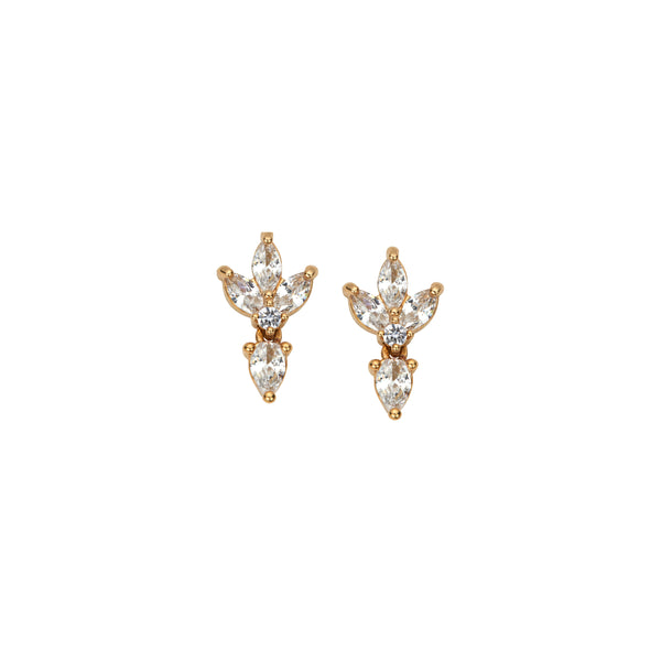 LOTUS DROP EARRINGS
