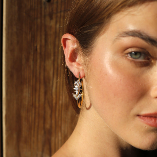 Mary hoop Earrings | S