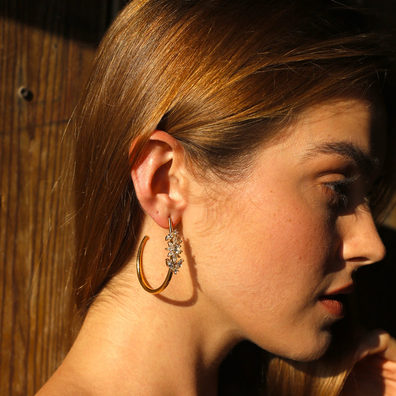 Mary Hoop Earrings | S