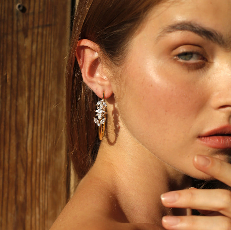 Mary Hoop Earrings | S