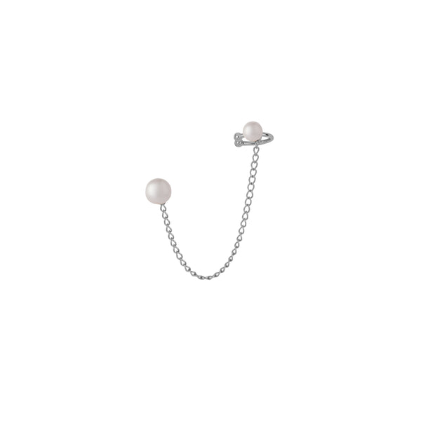 Deux Pearl Earring