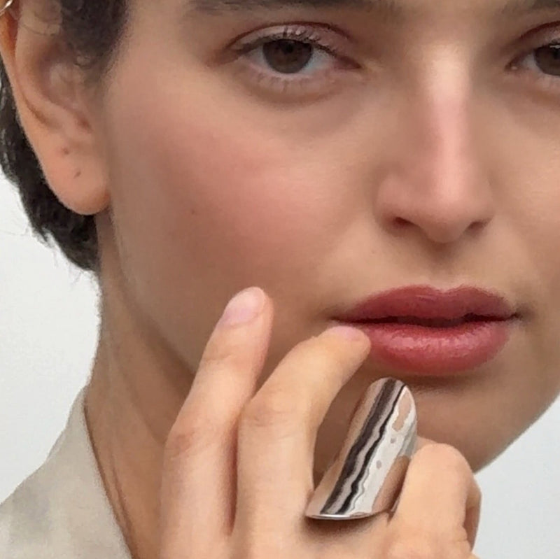 Full Finger Oval Ring