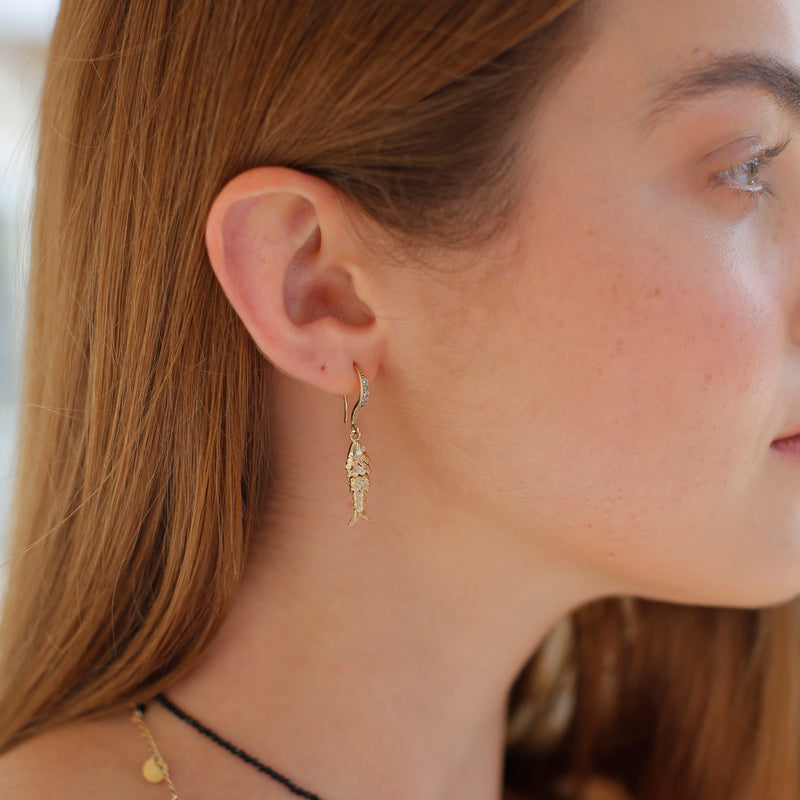My Lucky Fish Earring