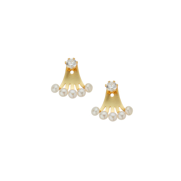 Alma Earrings | Pearls