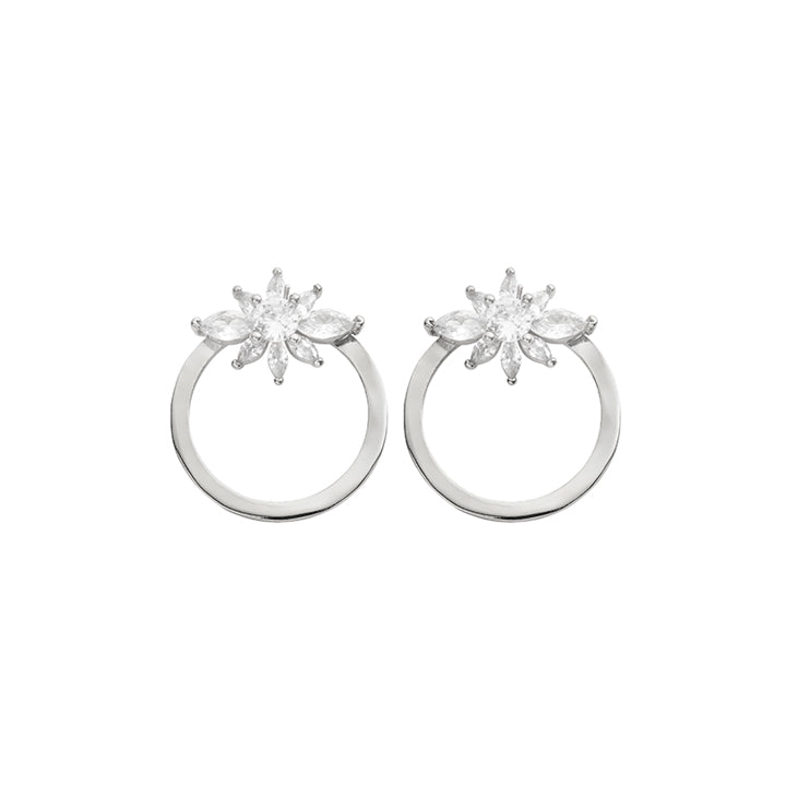 Bar Hoop Earrings