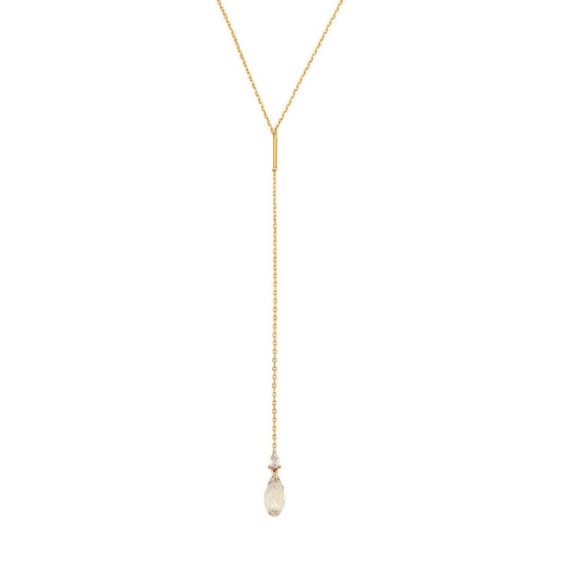 Pure Lone Necklace | Y-Cut
