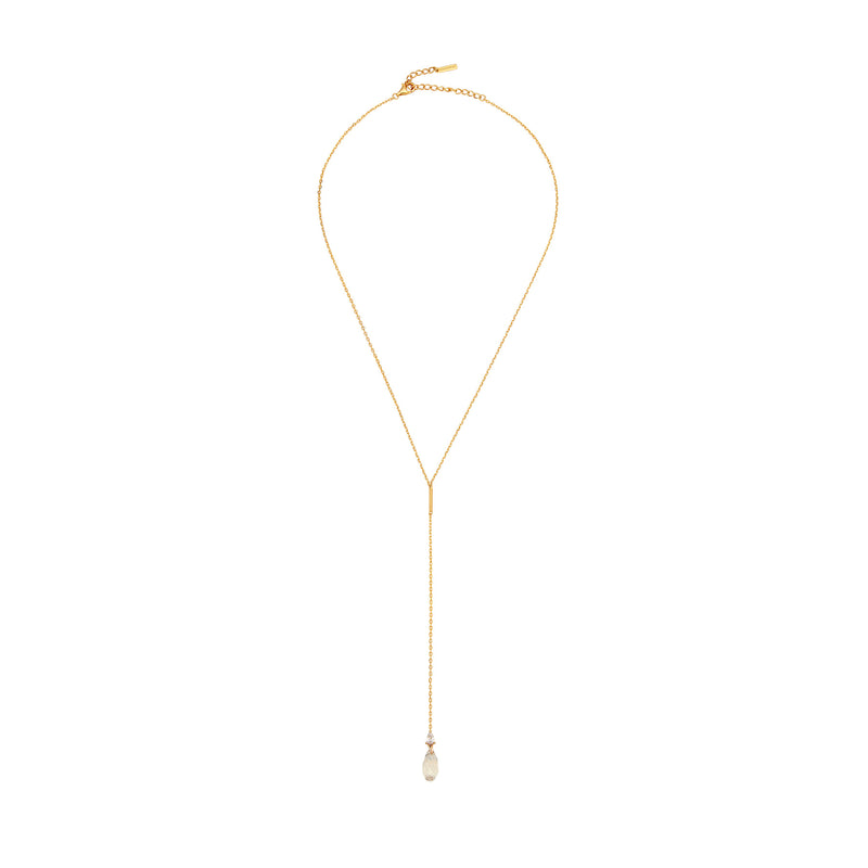 Pure Lone Necklace | Y-Cut
