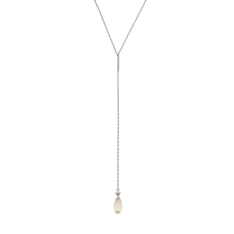 Pure Lone Necklace | Y-Cut