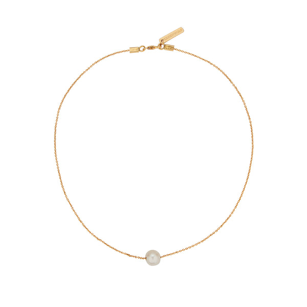 Lone Pearl Necklace