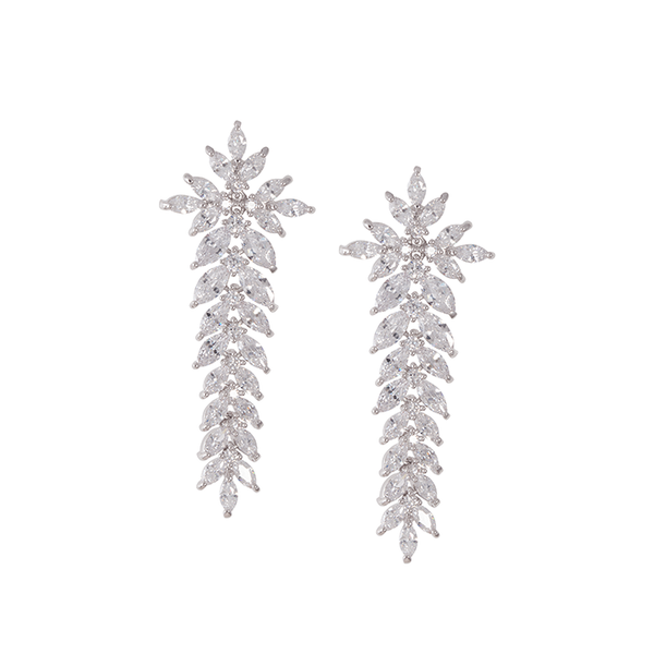 Crystal Cascading Earrings | L