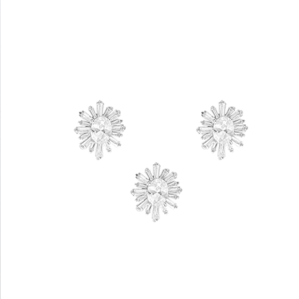 Sun hair Studs