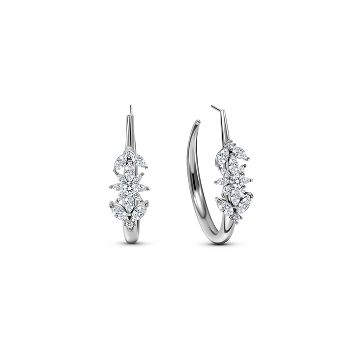 Mary Hoop Earrings | S