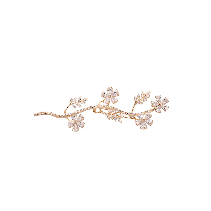 Wildflower Crystal Pin