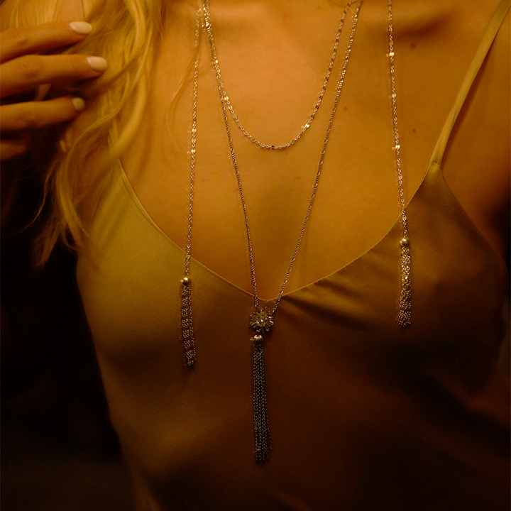Shining Sun Long Necklace