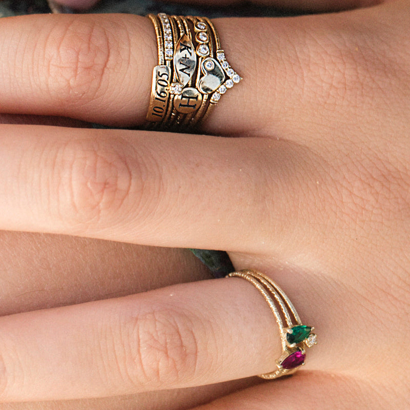 Drop of Joy Ring | 14K