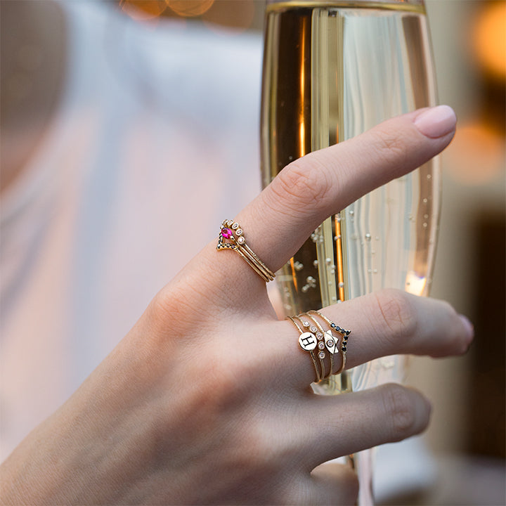Shining beauty Ring | 14K