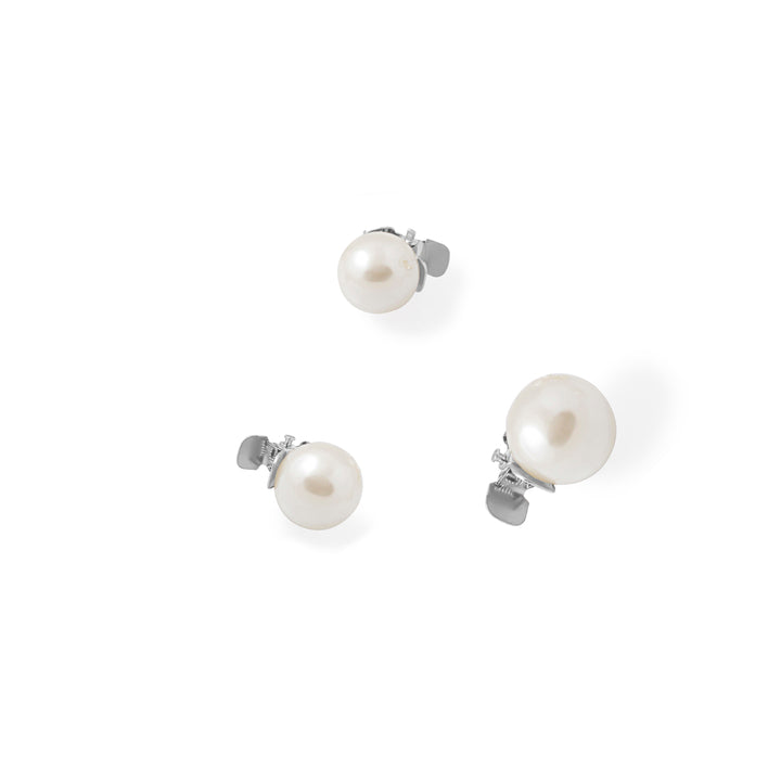 Pearl Hair Studs