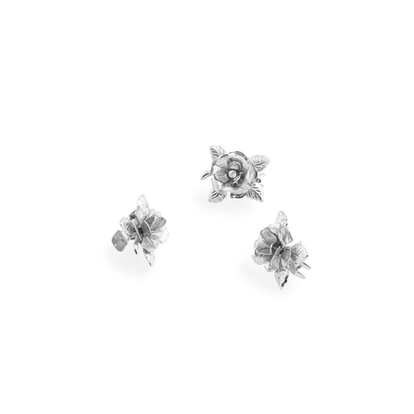 Rose Hair Studs