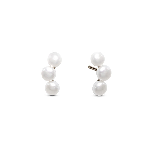 Pearl Trio Earrings