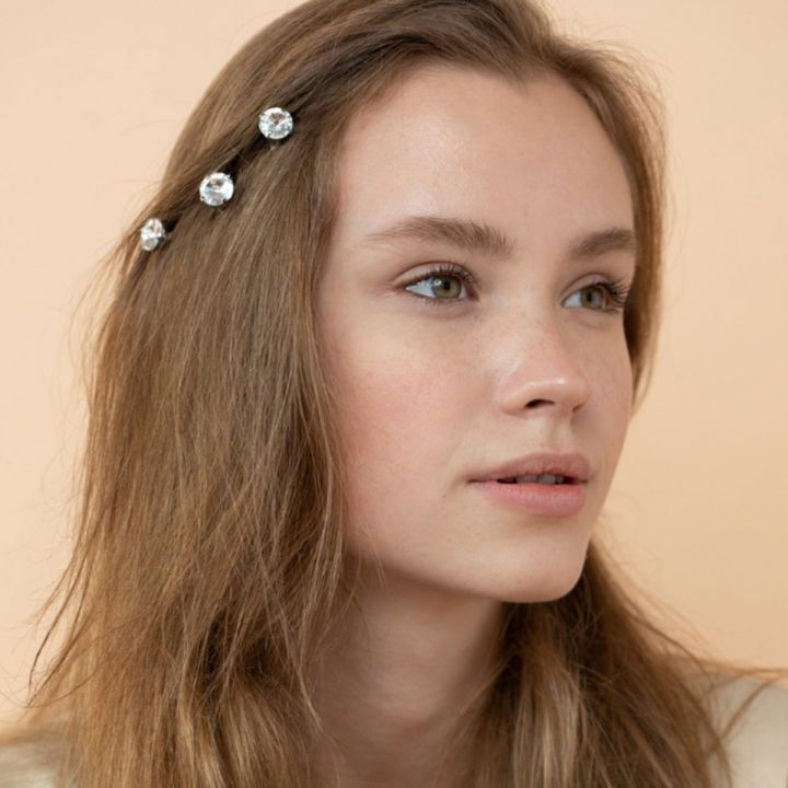 Aura Hair Studs